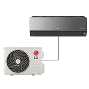 Foto frontale del climatizzatore LG AC09BK